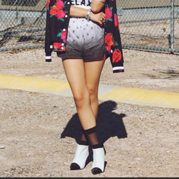 American apparel sheer patterned socks - Picture 2 of 6